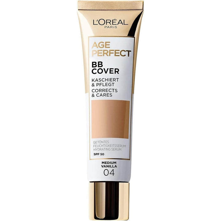 L'Oreal Paris Age Perfect BB Cream - 04 Medium Vanilla - Branded Beauty