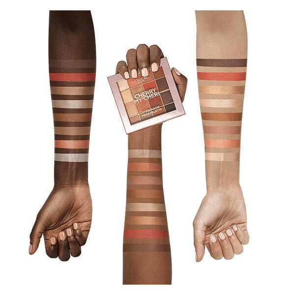 L'Oreal Paris Cherry My Cheri Eyeshadow Mega Palette - 01 - Branded Beauty