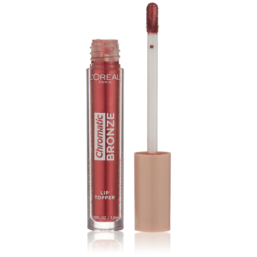 L'Oreal Paris Chromatic Bronze Lip Topper - 04 Red Tonic - Branded Beauty