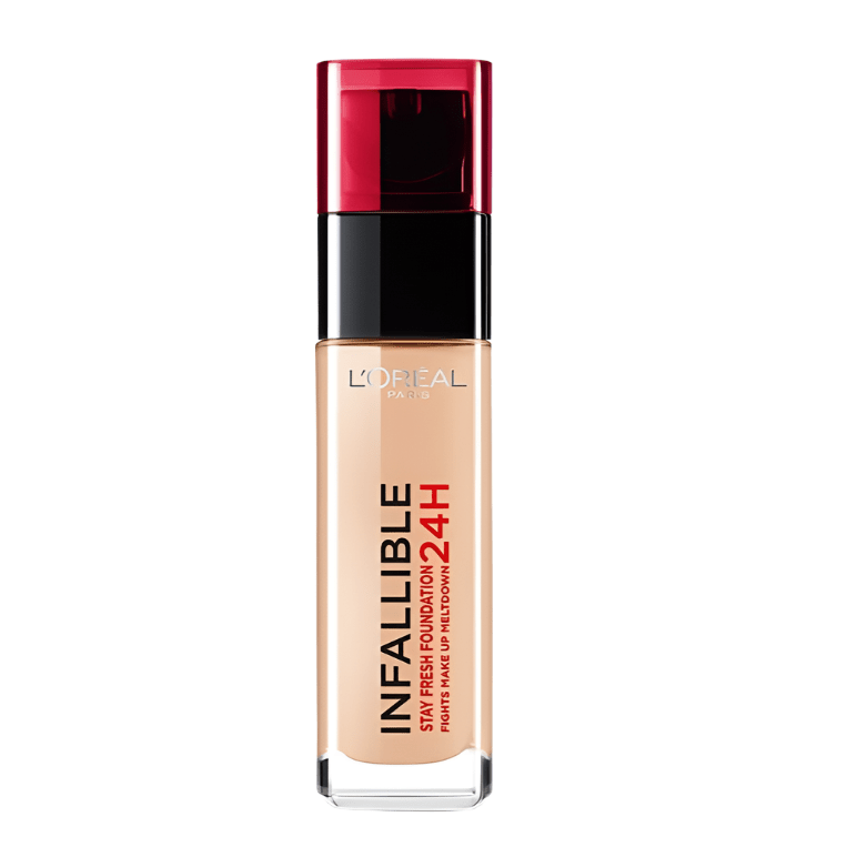 L'Oreal Paris Infaillible 24H Fresh Wear Liquid Foundation - 120 Vanilla - Branded Beauty