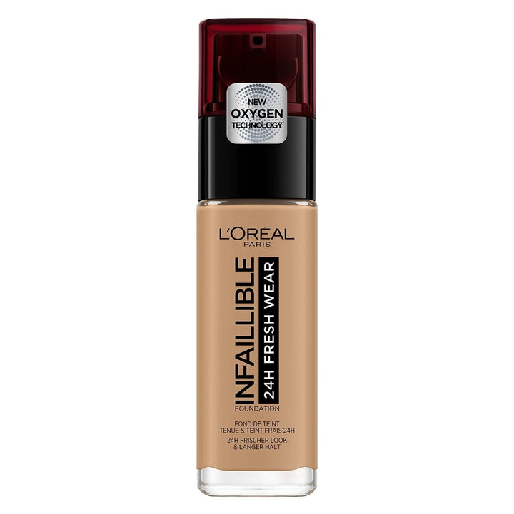 L'Oreal Paris Infaillible 24H Fresh Wear Liquid Foundation - 290 Golden Amber - Branded Beauty