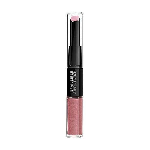 L'Oreal Paris Infallible 24HR 2 Step Lipstick - 110 Timeless Rose - Branded Beauty