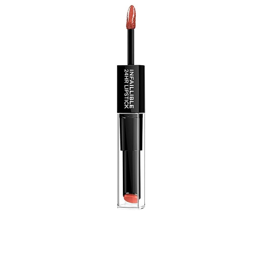 L'Oreal Paris Infallible 24HR 2 Step Lipstick - 312 Incessant Russet - Branded Beauty