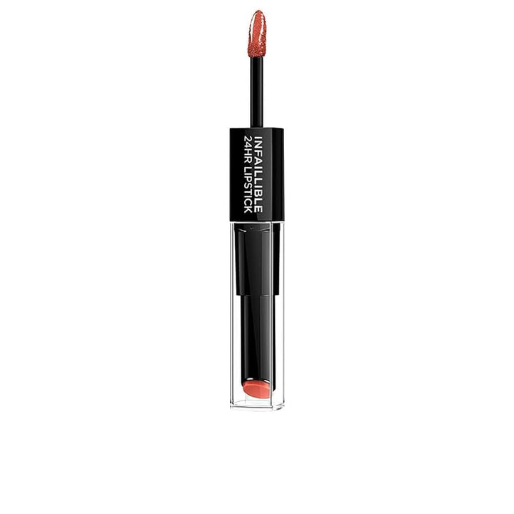 L'Oreal Paris Infallible 24HR 2 Step Lipstick - 312 Incessant Russet - Branded Beauty