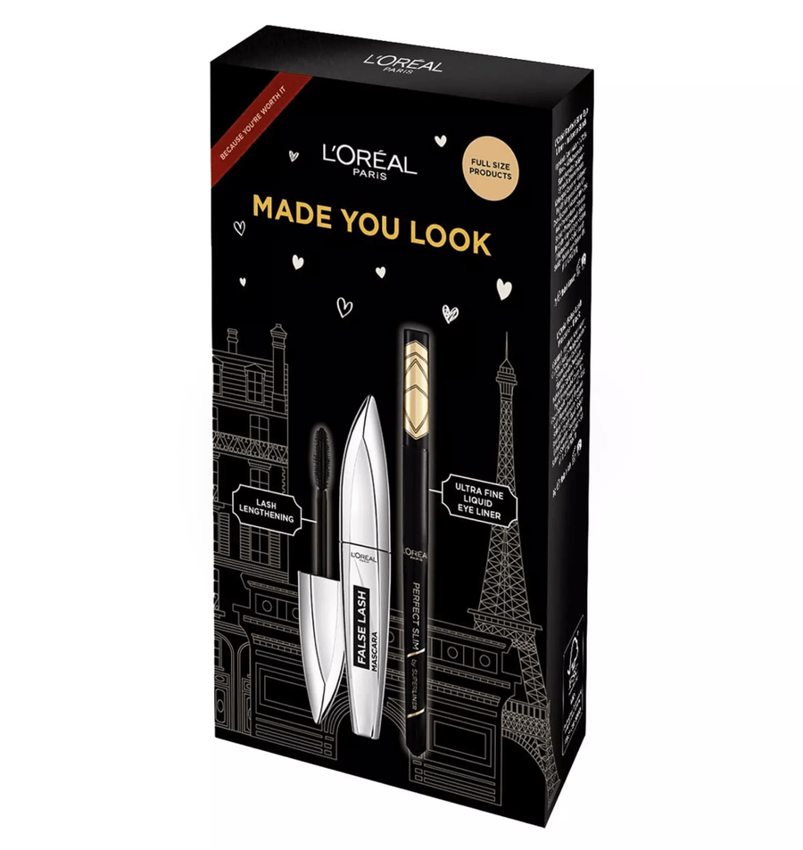 L'Oreal Paris Made You Look Gift Set - Branded Beauty