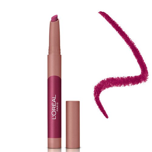 L'Oreal Paris Matte Lip Crayon - 107 Sizzling Sugar - Branded Beauty