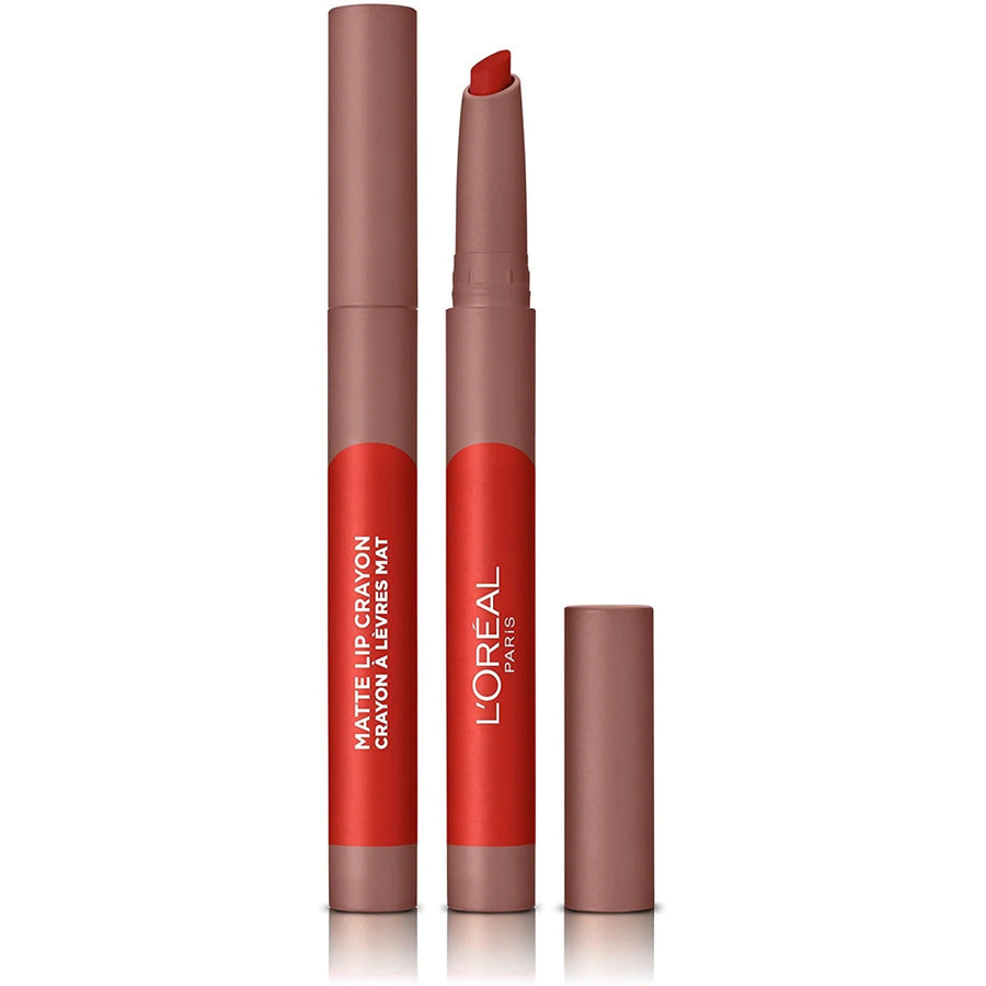 L'Oreal Paris Matte Lip Crayon - 110 Caramel Rebel - Branded Beauty
