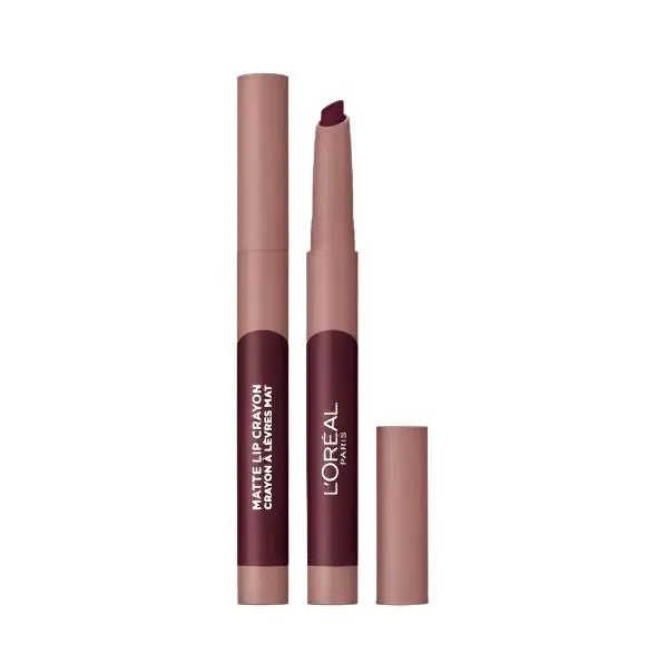 L'Oreal Paris Matte Lip Crayon - 116 Cherryfic - Branded Beauty