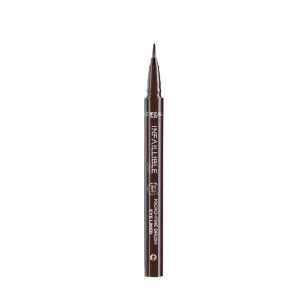 L'Oreal Paris Micro Fine Brush Eyeliner - 02 Smokey Earth - Branded Beauty