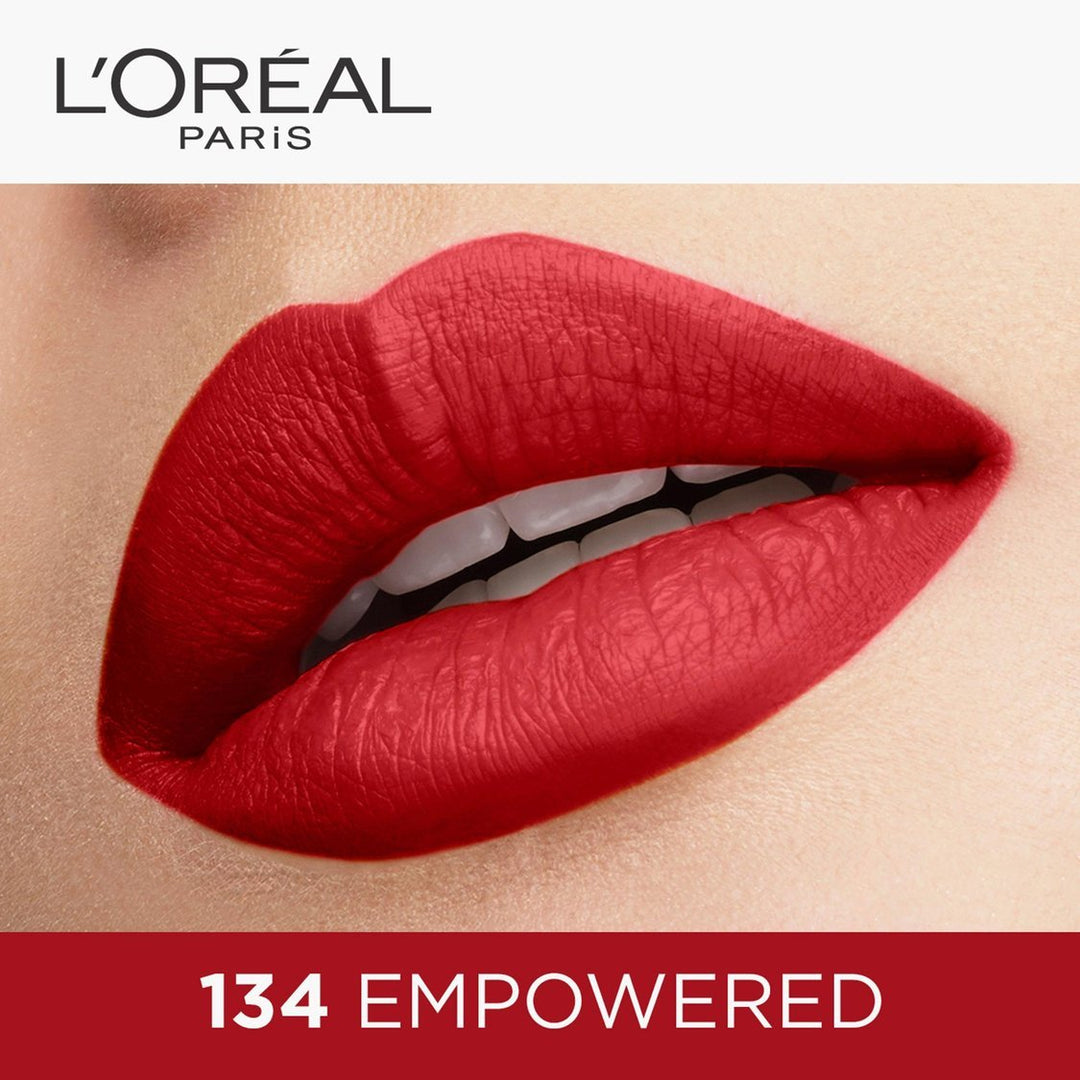 L'Oreal Paris Rouge Signature Matte Liquid Lipstick - 134 Empowered - Branded Beauty