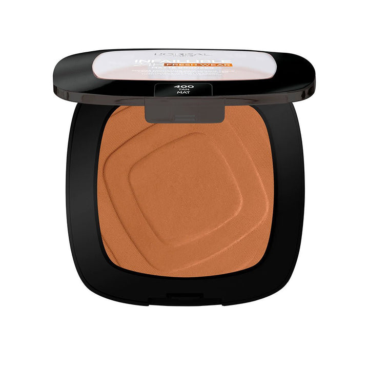 L'Oréal Paris Soft Matte Bronzer, Longwear, Matte Finish, Waterproof and Transfer - proof, Infallible 24H, 400 - Branded Beauty