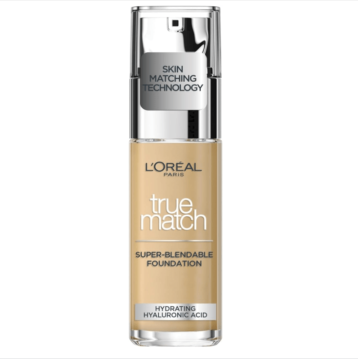 L'Oreal Paris True Match Super - Blendable Foundation - 3.D/3.W Golden Beige - Branded Beauty