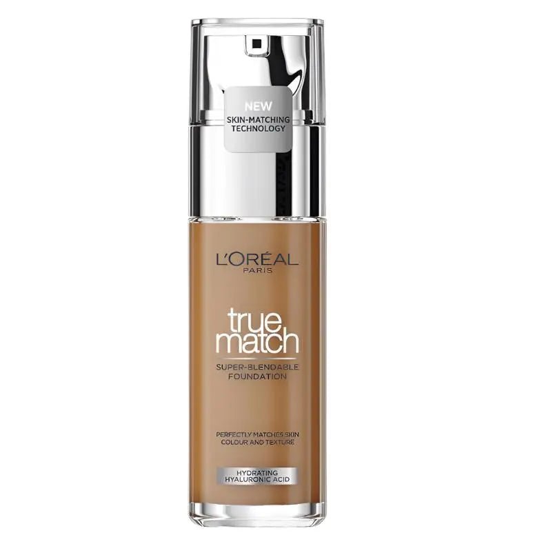 L'Oreal Paris True Match Super - Blendable Foundation - 8C Nut Brown - Branded Beauty