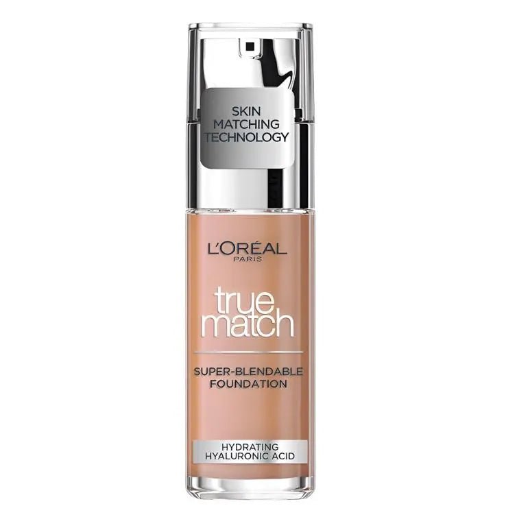 L'Oreal Paris True Match Super Blendable Foundation with Hydrating Hyaluronic Acid - 2R/2C Rose Vanilla - Branded Beauty