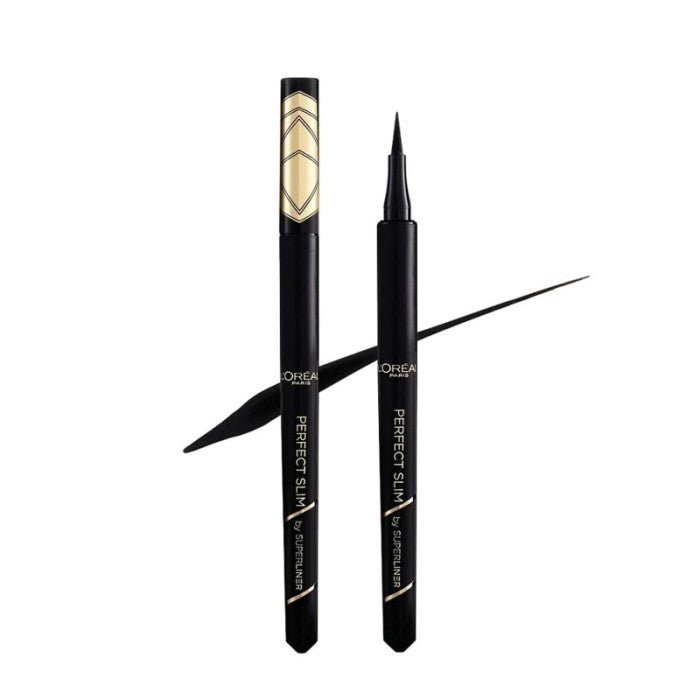 L'Oreal Perfect Slim Waterproof Eyeliner - 01 Intense Black - Branded Beauty