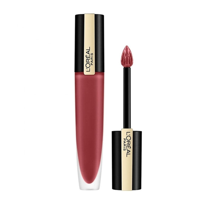 L'Oréal Rouge Signature Liquid Lipstick - 129 I Lead - Branded Beauty