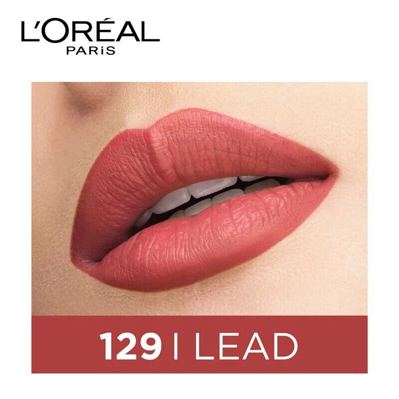 L'Oréal Rouge Signature Liquid Lipstick - 129 I Lead - Branded Beauty