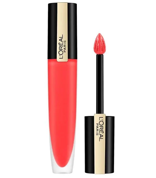L'Oréal Rouge Signature Liquid Lipstick - 132 Radiate - Branded Beauty