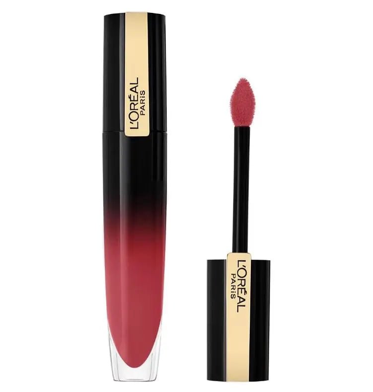 L'Oréal Rouge Signature Liquid Lipstick - 302 Be Outstanding - Branded Beauty