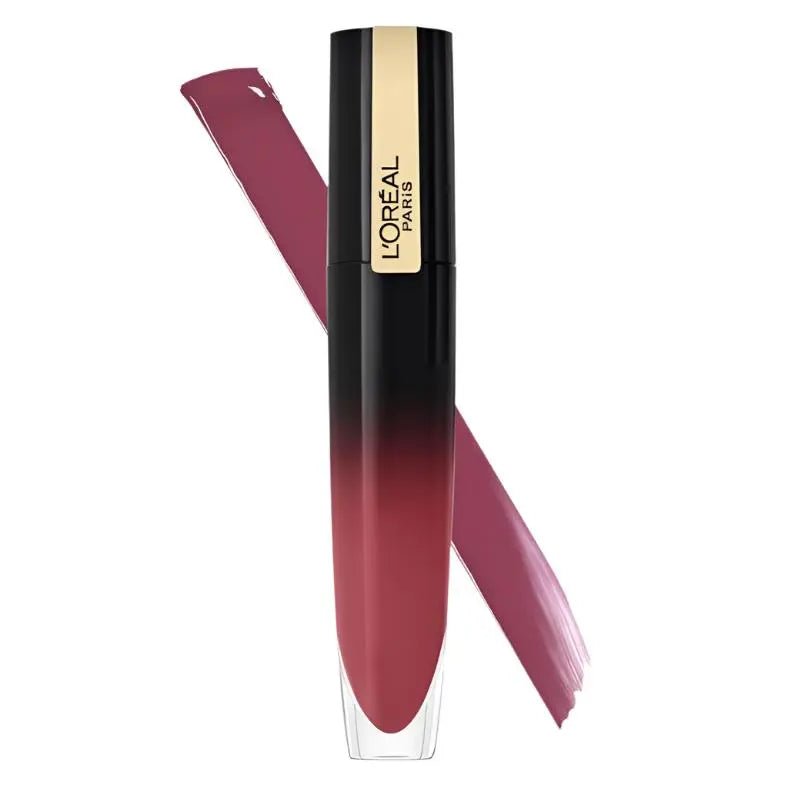L'Oréal Rouge Signature Liquid Lipstick - 302 Be Outstanding - Branded Beauty