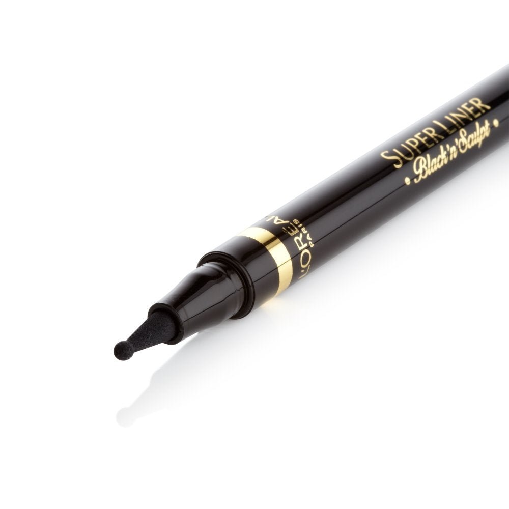 Loreal Super Black n Sculpt Eyeliner - Extra Black - Branded Beauty
