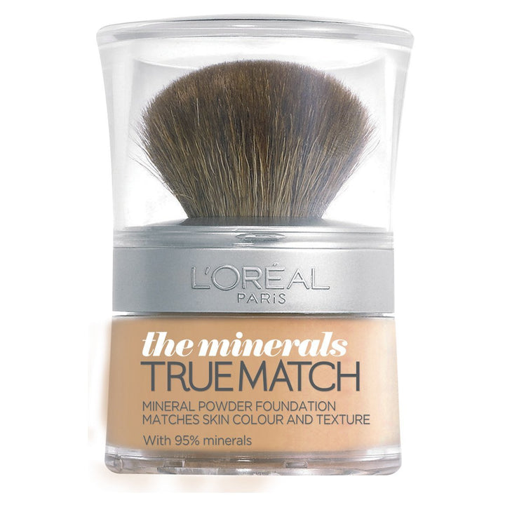 L'Oreal True Match Mineral Powder Foundation - N6 Honey Glow - Branded Beauty