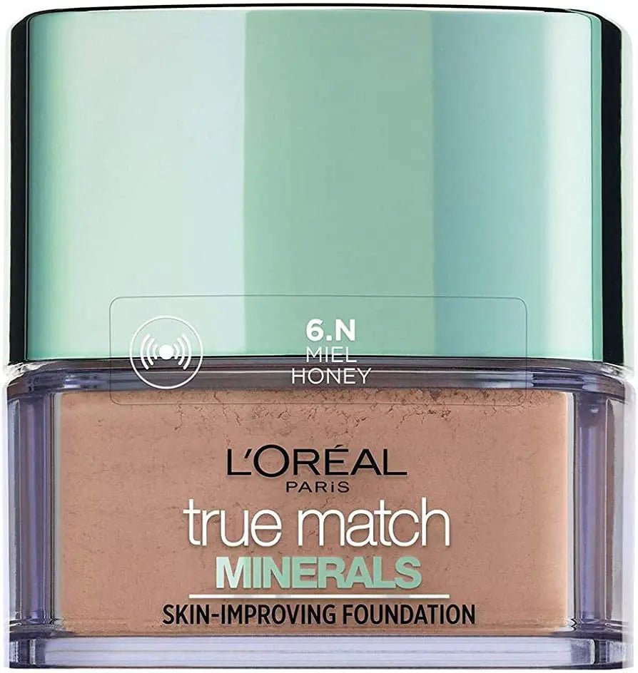 L'Oreal True Match Minerals Skin - Improving Foundation - 6.N Honey - Branded Beauty