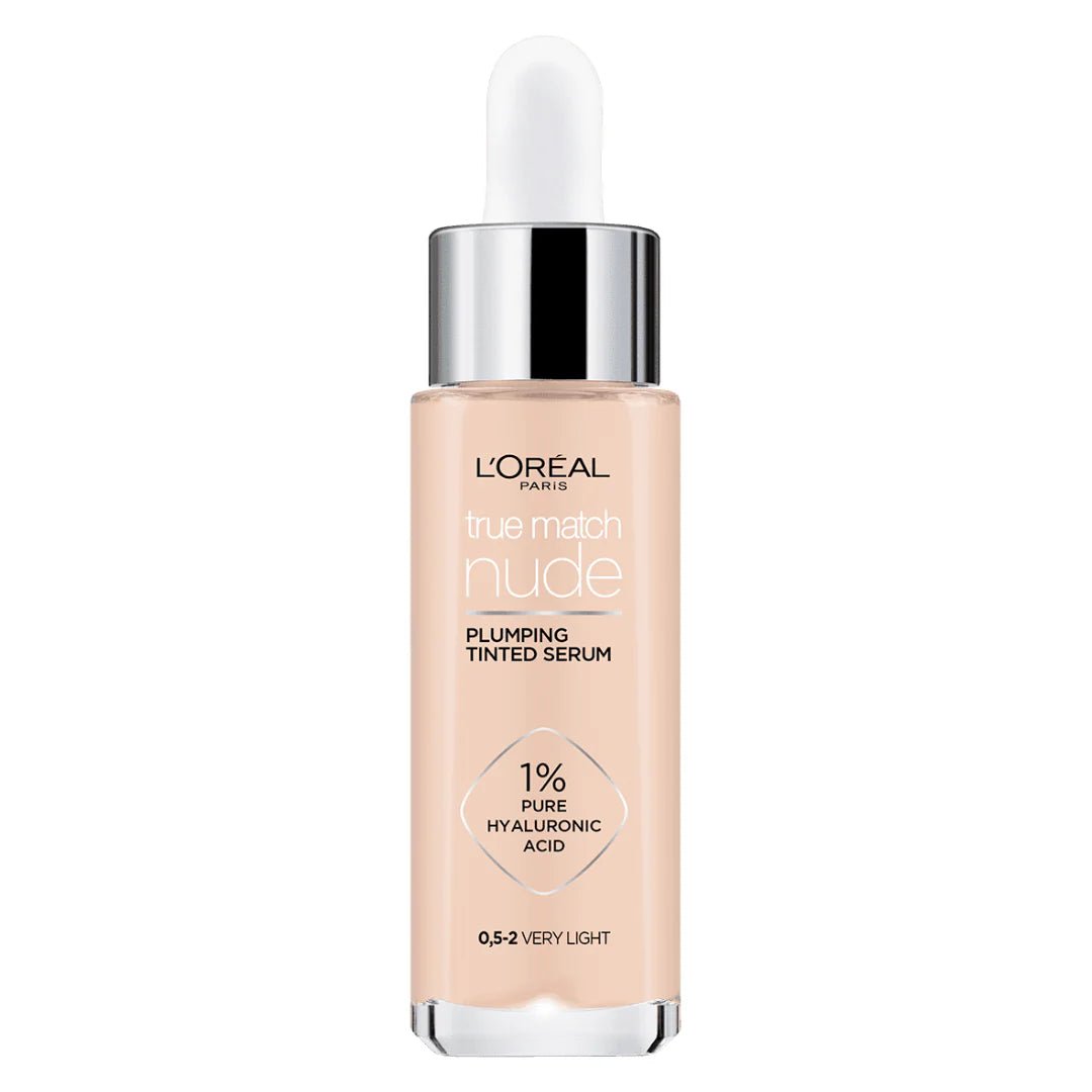 L'Oreal True Match Plumping Tinted Serum - 0.5 - 2 Very Light - Branded Beauty