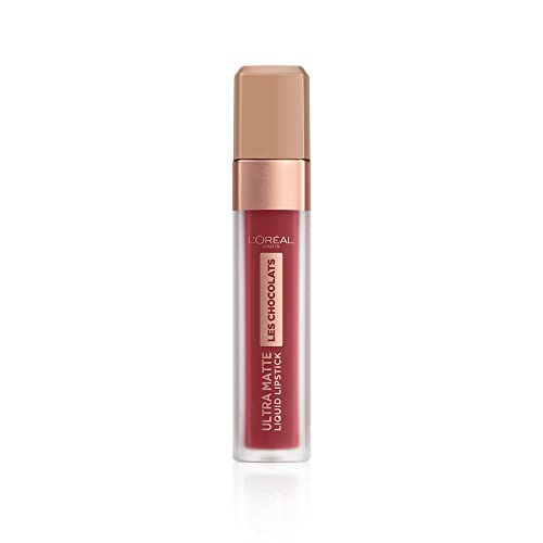 L'Oreal Ultra Matte Liquid Les Chocolates Lipstick - 864 Tasty Ruby - Branded Beauty