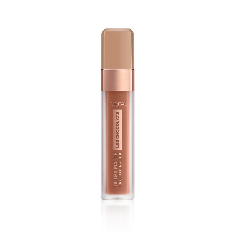 L'Oreal Ultra Matte Liquid Lipstick Les Chocolates - 862 Volupto Choco - Branded Beauty