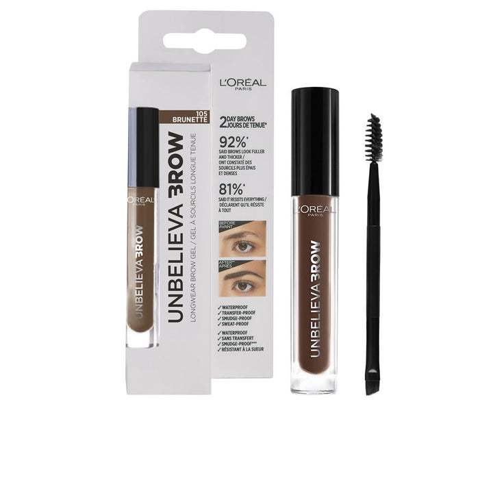 L'Oreal Unbelieva Brow Gel - 105 Brunette - Branded Beauty