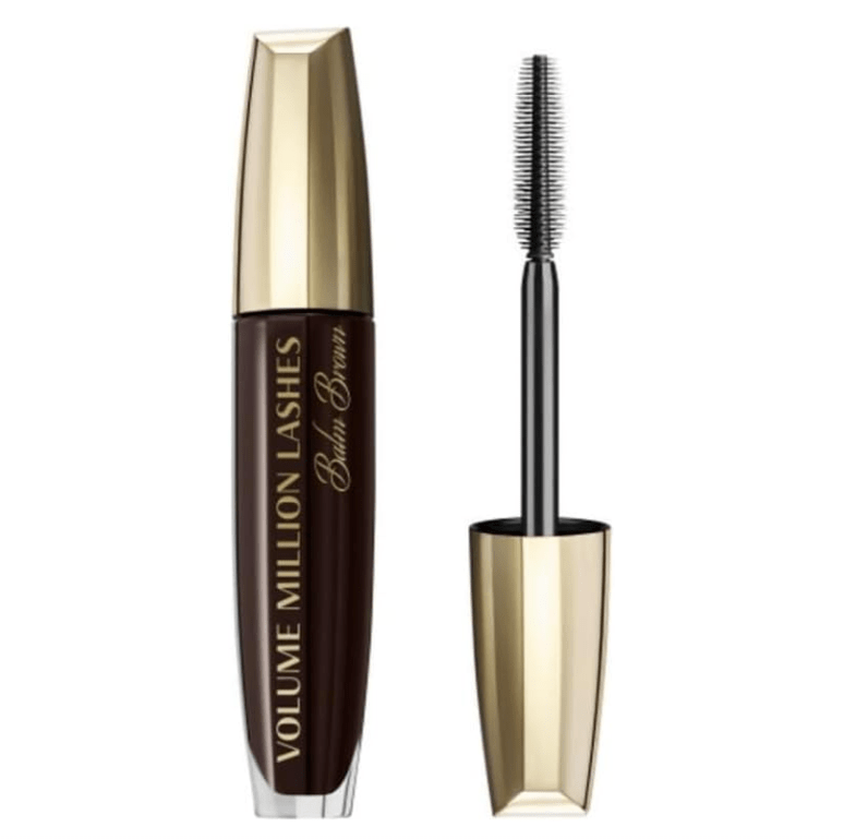 L'Oreal Volume Million Lashes Balm Mascara - Brown - Branded Beauty