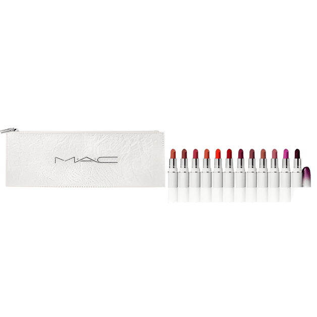MAC By The Dozen Mini Lip Set 12pcs - Branded Beauty