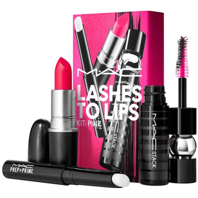 MAC Lashes to Lips Set 3pcs - Pink - Branded Beauty