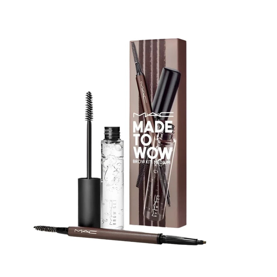 MAC Made to Wow Eyebrow Set 3pcs - Branded Beauty