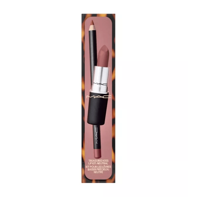 MAC Treasured Kiss Lip Set Lipstick and Liner - Branded Beauty