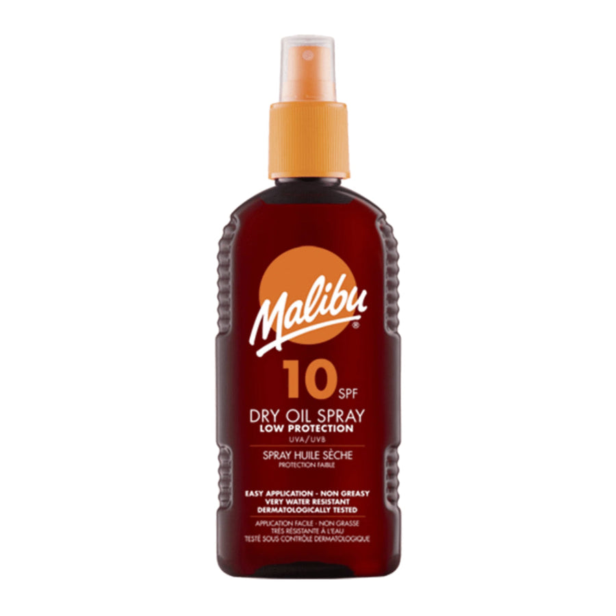 Malibu Dry Oil Spray SPF10 - 200ml - Branded Beauty