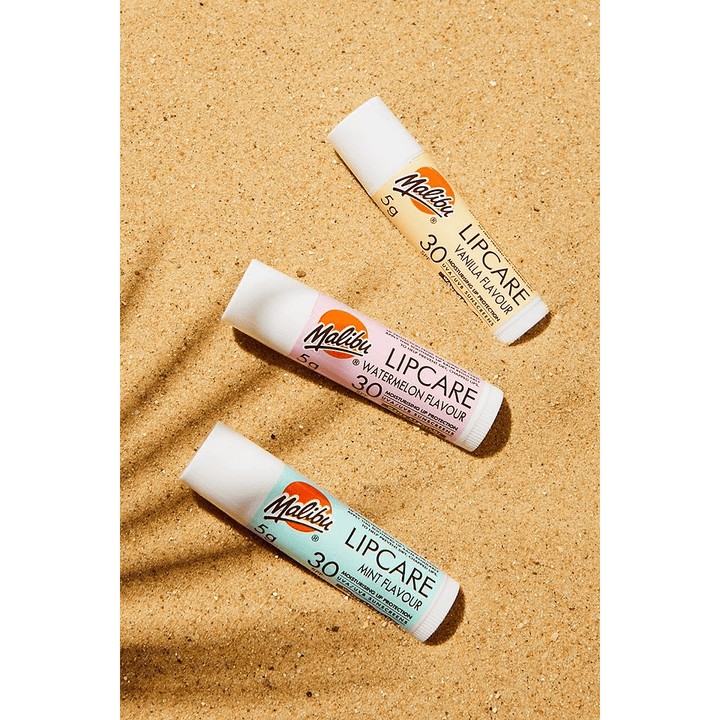 Malibu Sun Protection Lip Balm SPF30 - 3 Pack - Branded Beauty