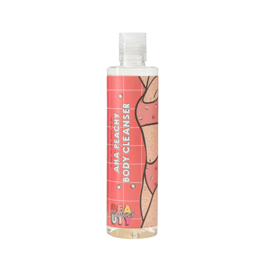 Mallows Beauty AHA Peachy Body Cleanser - 250ml - Branded Beauty