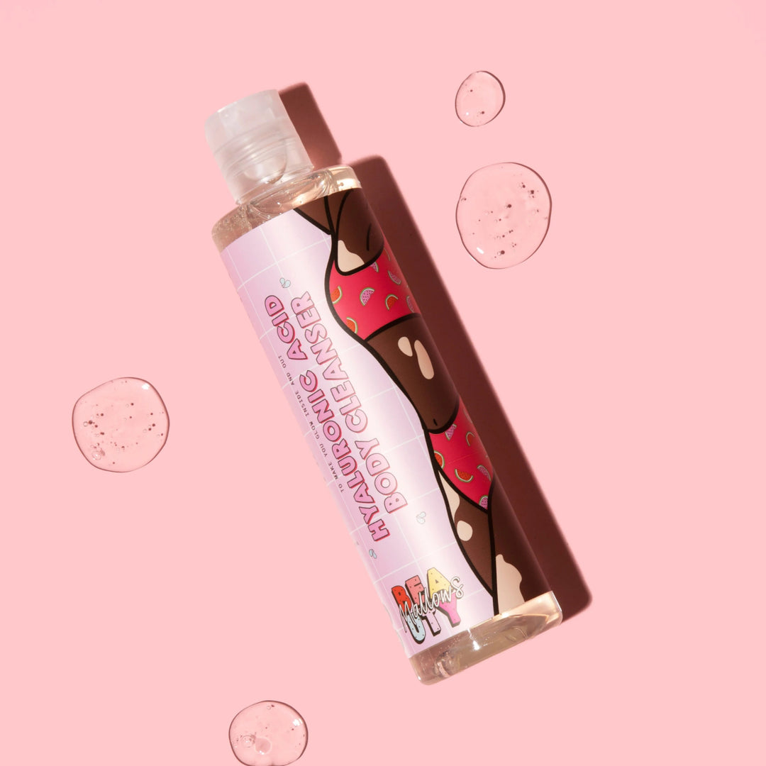 Mallows Beauty Hyaluronic Acid Body Cleanser - 250ml - Branded Beauty