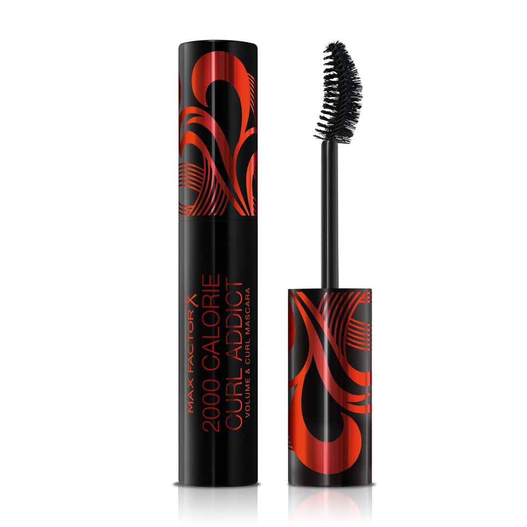 Max Factor 2000 Calorie Curl Addict Mascara - 001 Black - Branded Beauty