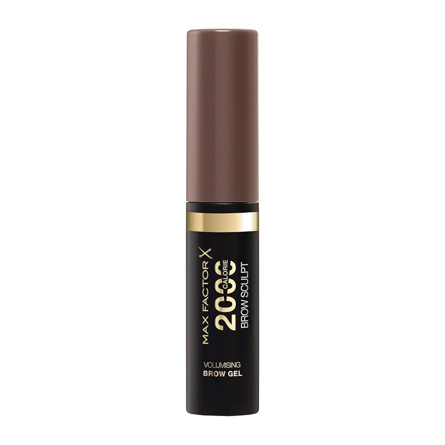 Max Factor 2000 Calorie Volumising Brow Gel - 002 Soft Brown - Branded Beauty