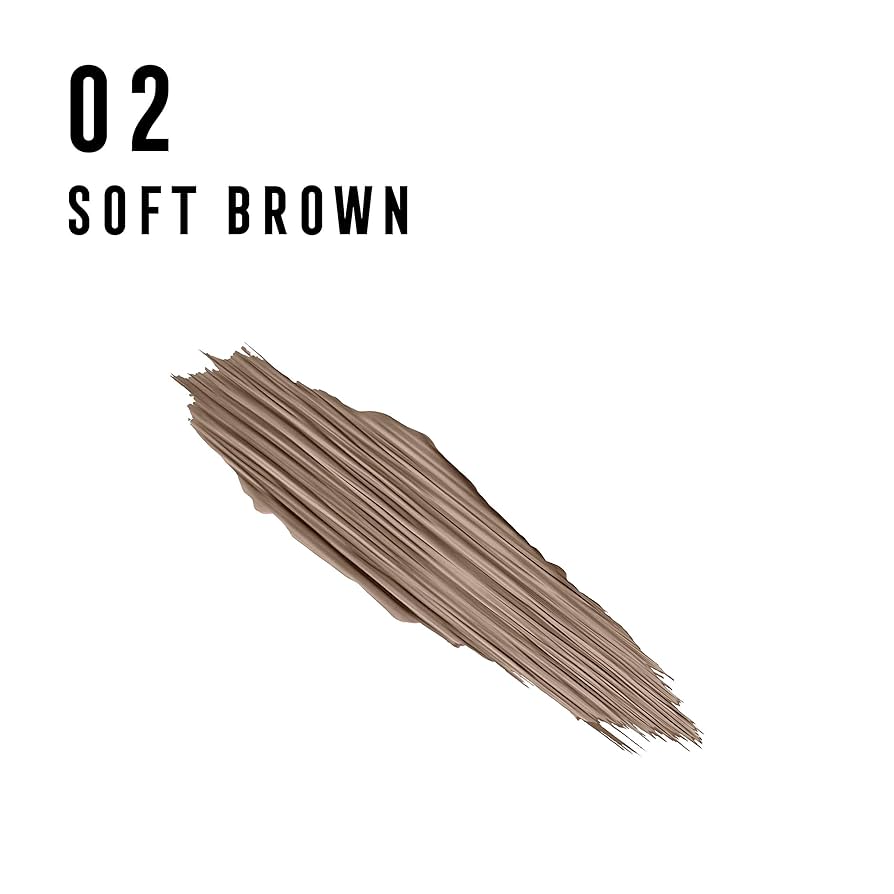 Max Factor Brow Revival Densifying Brow Mascara - 002 Soft Brown - Branded Beauty