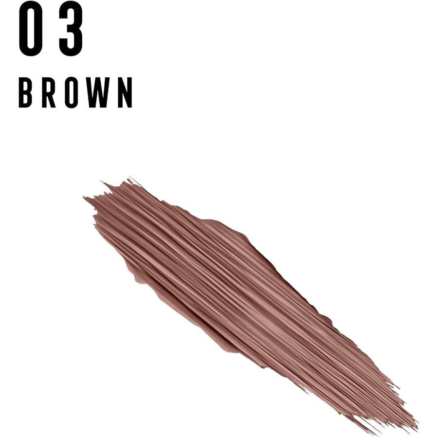 Max Factor Brow Revival Densifying Brow Mascara - 003 Brown - Branded Beauty