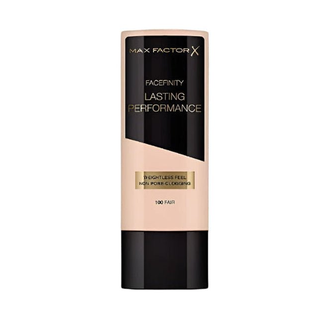 Max Factor Facefinity Lasting Performance Foundation - 100 Fair - Branded Beauty