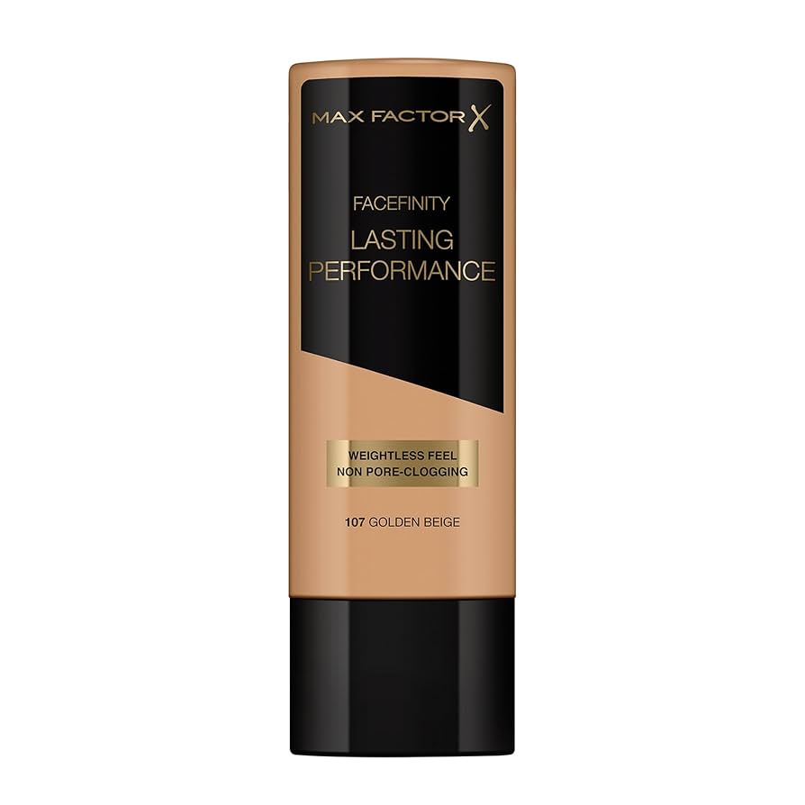 Max Factor Facefinity Lasting Performance Foundation - 107 Golden Beige - Branded Beauty