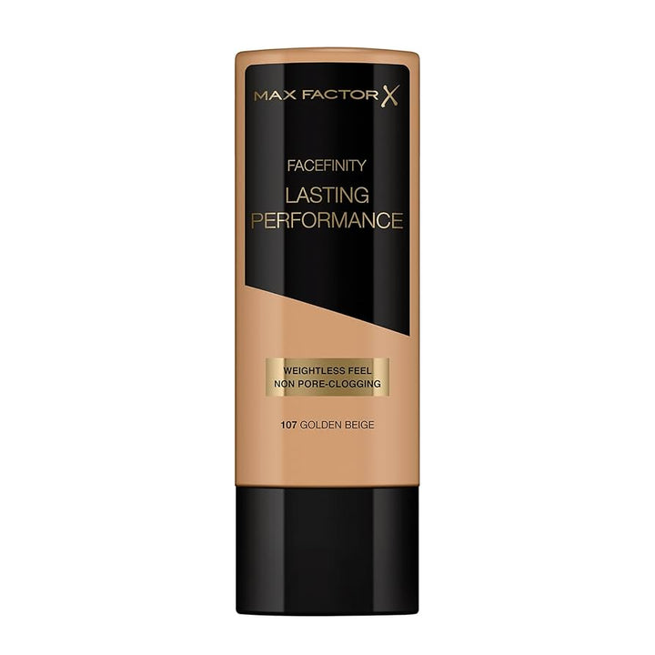 Max Factor Facefinity Lasting Performance Foundation - 107 Golden Beige - Branded Beauty
