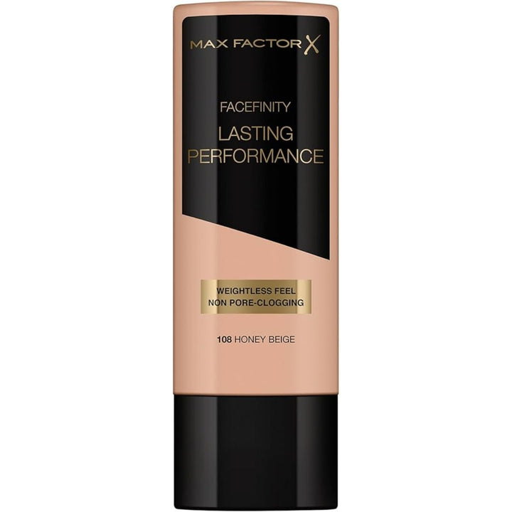 Max Factor Facefinity Lasting Performance Foundation - 108 Honey Beige - Branded Beauty