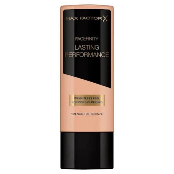 Max Factor Facefinity Lasting Performance Foundation - 109 Natural Bronze - Branded Beauty