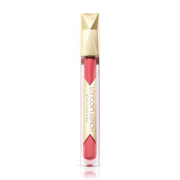 Max Factor Honey Lacquer Lipstick - Indulgent Coral - Branded Beauty